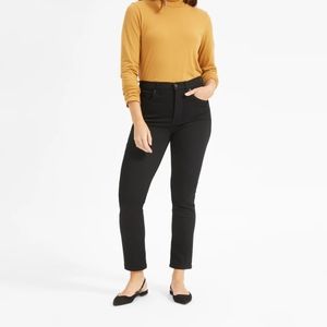 NWOT: Black Everlane High-Rise Cigarette Jean